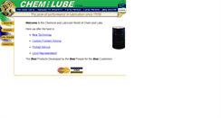 Desktop Screenshot of chemandlube.com